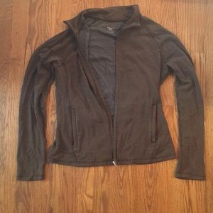 Brown lightweight jacket/ base layer